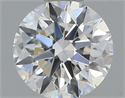 Diamante Natural 0.50 quilates, Redondo , Color G, claridad VVS1 y certificado GIA
