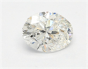 Natural Diamond 0.96 Carats, Oval with  Cut, G Color, I1 Clarity and Certified by GIA