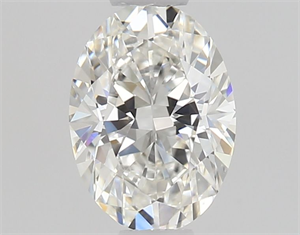 Picture of Natural Diamond 0.50 Carats, Oval with  Cut, G Color, VS2 Clarity and Certified by GIA