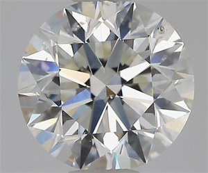 Foto Diamante Natural 1.50 quilates, Redondo , Color H, claridad SI1 y certificado GIA de