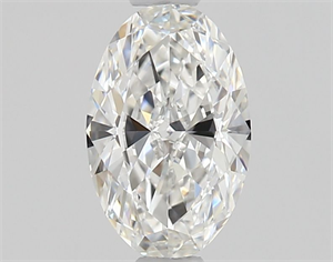 Picture of Natural Diamond 0.50 Carats, Oval with  Cut, E Color, VVS1 Clarity and Certified by GIA