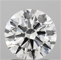 Del inventario de diamantes de laboratorio, 2.22 quilates, Redondo , Color E, claridad VS1 y certificado IGI