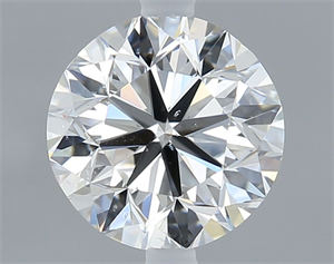 Foto Diamante Natural 0.80 quilates, Redondo , Color F, claridad SI1 y certificado GIA de