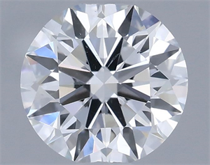 Foto Diamante Natural 0.45 quilates, Redondo , Color F, claridad SI1 y certificado GIA de