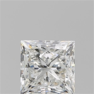 Picture of Natural Diamond 1.01 Carats, Princess with  Cut, H Color, VVS1 Clarity and Certified by GIA