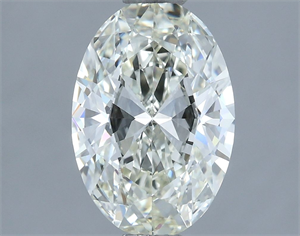 Picture of Natural Diamond 1.61 Carats, Oval with  Cut, I Color, VVS1 Clarity and Certified by IGI