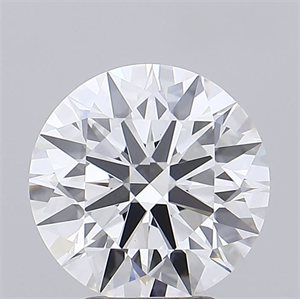 Picture of Lab Grown Diamond 3.41 Carats, Round with Ideal Cut, E Color, VS1 Clarity and Certified by IGI