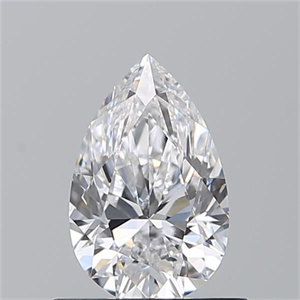 Picture of Natural Diamond 0.70 Carats, Pear with  Cut, D Color, VS1 Clarity and Certified by GIA