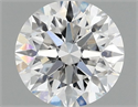 Lab Grown Diamond 1.06 Carats, Round with Excellent Cut, E Color, VS1 Clarity and Certified by IGI