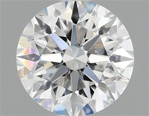 Picture of Lab Grown Diamond 1.06 Carats, Round with Excellent Cut, E Color, VS1 Clarity and Certified by IGI