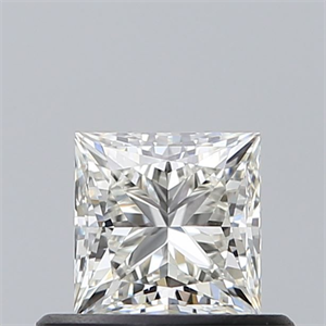 Foto Diamante Natural 0.53 quilates, Princesa , Color J, claridad VVS1 y certificado GIA de
