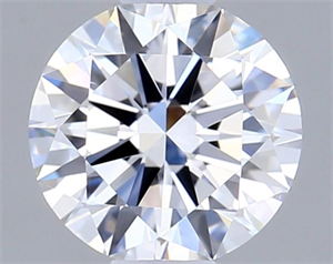 Picture of Natural Diamond 0.60 Carats, Round with Excellent Cut, E Color, VVS1 Clarity and Certified by GIA