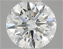 Diamante Natural 0.70 quilates, Redondo , Color J, claridad SI1 y certificado GIA