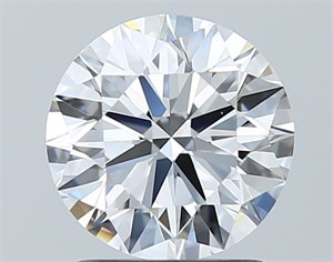 Foto Diamante Natural 1.53 quilates, Redondo , Color E, claridad VS1 y certificado GIA de