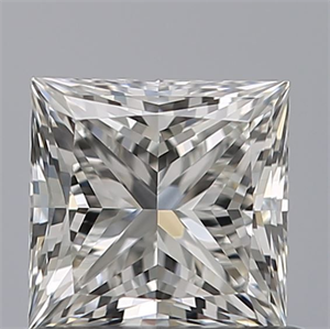 Picture of Natural Diamond 0.80 Carats, Princess with  Cut, G Color, VVS1 Clarity and Certified by GIA