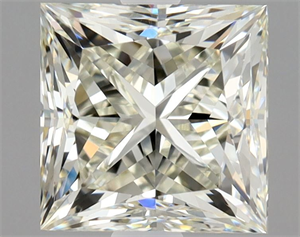 Foto Diamante Natural 1.20 quilates, Princesa , Color L, claridad VS1 y certificado GIA de