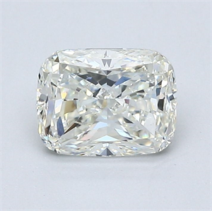 Picture of Natural Diamond 1.01 Carats, Cushion with  Cut, J Color, VS1 Clarity and Certified by GIA