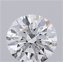 Del inventario de diamantes de laboratorio, 1.03 quilates, Redondo , Color D, claridad VVS2 y certificado IGI