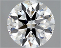 Natural Diamond 1.50 Carats, Round with Excellent Cut, D Color, VS1 Clarity and Certified by GIA
