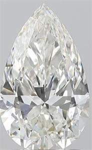 Foto Diamante Natural 1.71 quilates, De pera , Color H, claridad SI1 y certificado GIA de