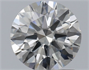 Diamante Natural 1.01 quilates, Redondo , Color H, claridad SI1 y certificado GIA
