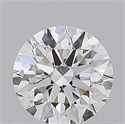 Natural Diamond 0.70 Carats, Round with Excellent Cut, D Color, VVS1 Clarity and Certified by GIA
