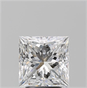Diamante Natural 3.01 quilates, Princesa , Color E, claridad SI1 y certificado GIA