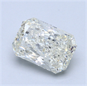2.20 quilates, Radiante Diamante , Color H, claridad SI2 y certificado por HRD