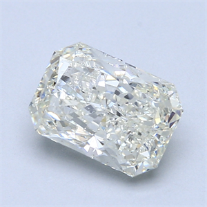 Picture of 2.20 Carats, Radiant Diamond with  Cut, H Color, SI2 Clarity and Certified by HRD