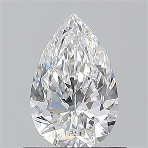 Picture of Natural Diamond 0.70 Carats, Pear with  Cut, D Color, VS1 Clarity and Certified by GIA