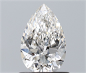 Diamante Natural 0.72 quilates, De pera , Color G, claridad VS2 y certificado IGI