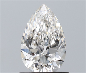 Foto Diamante Natural 0.72 quilates, De pera , Color G, claridad VS2 y certificado IGI de