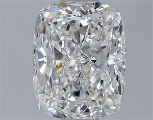 Foto Diamante Natural 0.83 quilates, Del cojín , Color F, claridad VS2 y certificado GIA de