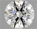 Diamante Natural 0.50 quilates, Redondo , Color H, claridad VS2 y certificado GIA