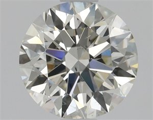 Picture of Natural Diamond 0.80 Carats, Round with Excellent Cut, J Color, SI1 Clarity and Certified by GIA