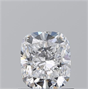 Natural Diamond 0.90 Carats, Cushion with  Cut, D Color, VVS2 Clarity and Certified by GIA