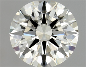 Foto Diamante Natural 0.45 quilates, Redondo , Color K, claridad IF y certificado GIA de