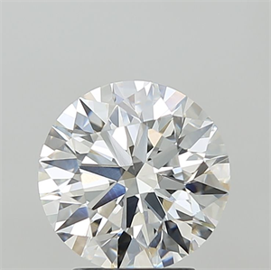 Picture of Lab Grown Diamond 3.02 Carats, Round with Ideal Cut, F Color, VS1 Clarity and Certified by IGI