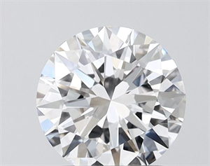 Picture of Lab Grown Diamond 1.50 Carats, Round with Excellent Cut, D Color, VVS2 Clarity and Certified by IGI