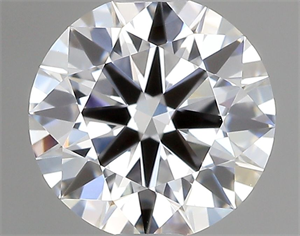 Picture of Lab Grown Diamond 1.02 Carats, Round with Ideal Cut, D Color, VVS2 Clarity and Certified by IGI