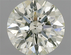 Foto Diamante Natural 0.50 quilates, Redondo , Color M, claridad SI2 y certificado GIA de