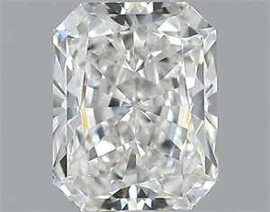 Picture of Natural Diamond 0.50 Carats, Radiant with  Cut, G Color, VVS1 Clarity and Certified by GIA