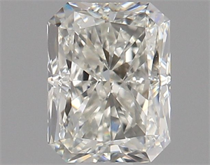 Picture of Natural Diamond 0.70 Carats, Radiant with  Cut, J Color, VVS1 Clarity and Certified by GIA