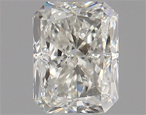 Picture of Natural Diamond 0.70 Carats, Radiant with  Cut, J Color, VVS1 Clarity and Certified by GIA