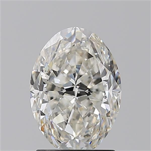 Picture of Natural Diamond 1.50 Carats, Oval with  Cut, I Color, SI1 Clarity and Certified by GIA