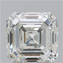 Natural Diamond 2.02 Carats, Asscher with  Cut, J Color, VS1 Clarity and Certified by GIA