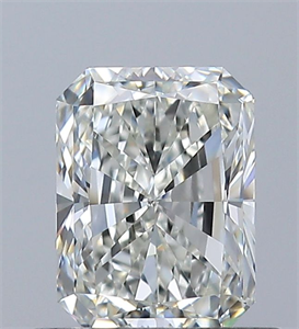 Foto Diamante Natural 0.69 quilates, Radiante , Color I, claridad VS1 y certificado GIA de