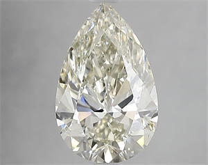 Picture of Natural Diamond 2.03 Carats, Pear with  Cut, J Color, SI1 Clarity and Certified by IGI