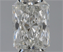 Natural Diamond 0.50 Carats, Radiant with  Cut, G Color, VVS2 Clarity and Certified by GIA