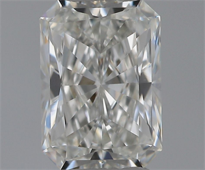Picture of Natural Diamond 0.50 Carats, Radiant with  Cut, G Color, VVS2 Clarity and Certified by GIA